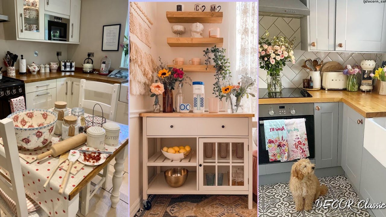 Elegant Cottage kitchen decoration IdeasVintage Rustic| Cottage kitchen decoration #cottagekitchen