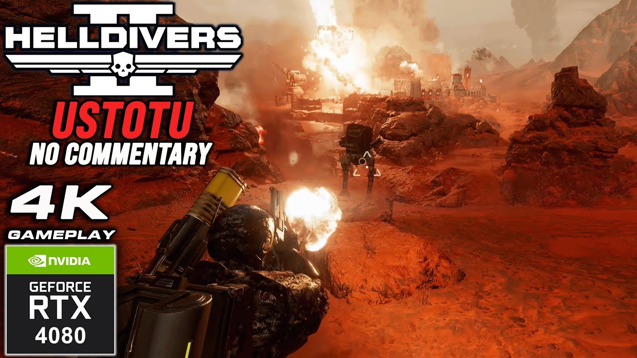 Helldivers 2: 4K Gameplay No Commentary ULTRA Settings | RTX 4080 P486