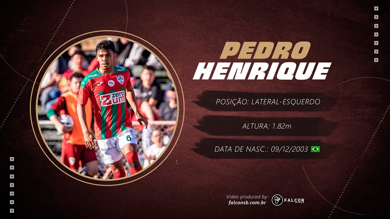 Pedro Henrique | Lateral-esquerdo // Left-back
