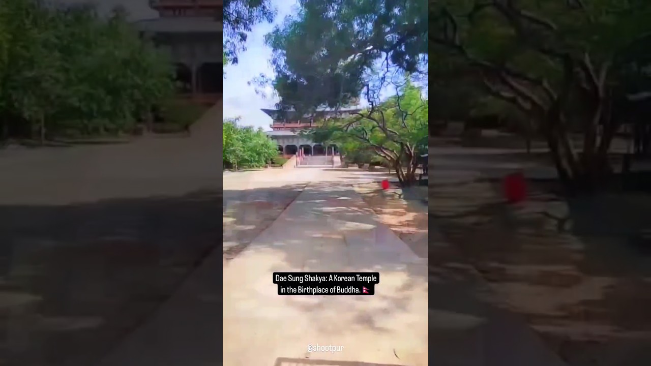 Dae Sung Shakya: A Korean Temple| Buddhist Monastery in Lumbini Nepal  