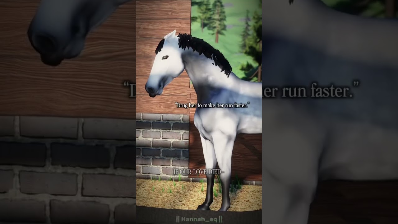 I&rsquo;d love to support horse racing but 😬 #strideway #equestrian #roblox #edit #horseracing #sso 