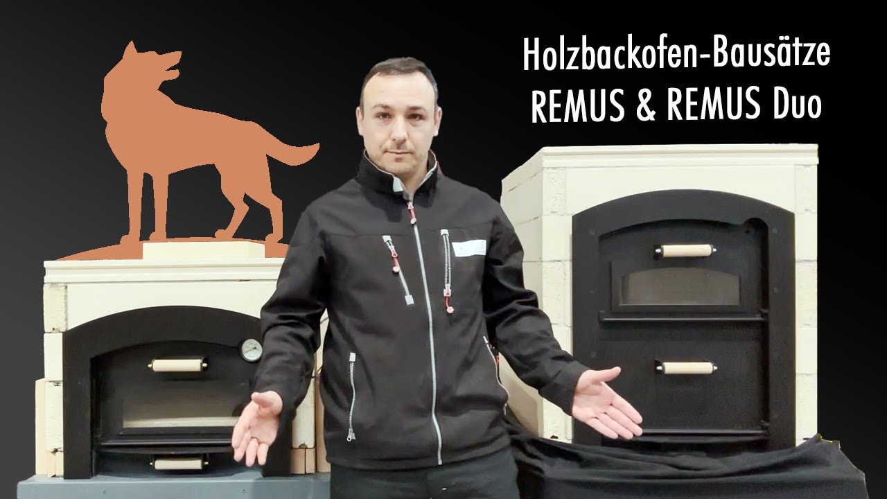 Holzbackofen-Bausatz REMUS und REMUS Duo von @WolfshoeherTonwerke