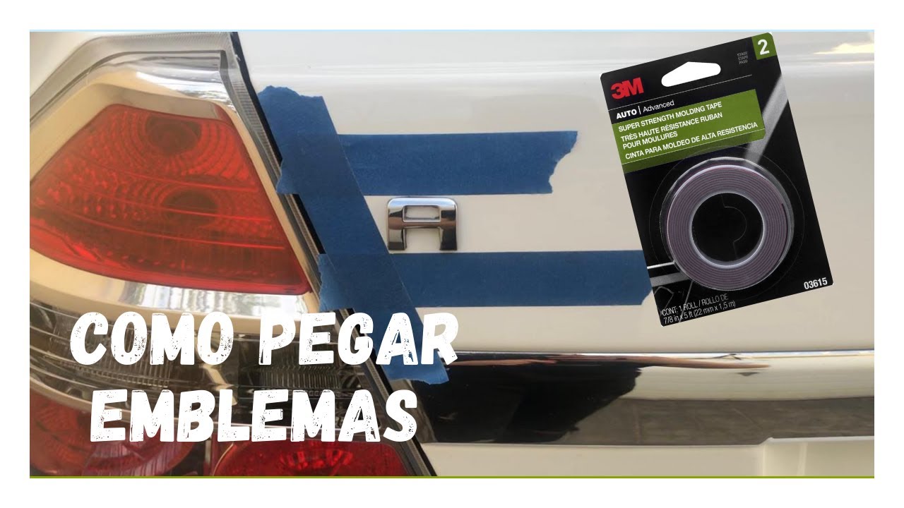 COMO INSTALAR EMBLEMAS O LETRAS A TU CARRO