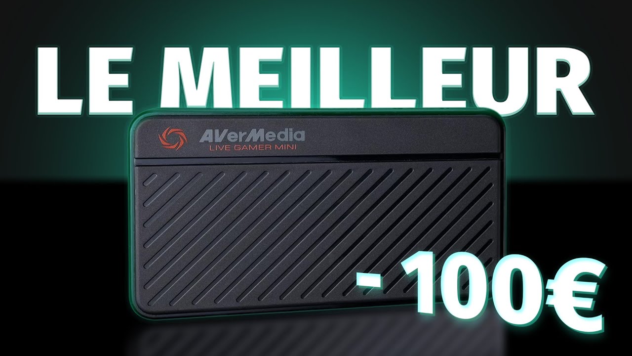 Avermedia live gamer mini : Un boitier de capture exceptionnel pour les débutants en streaming