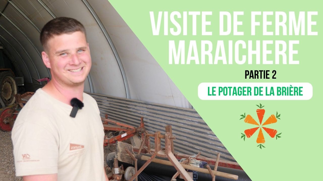 VISITE DE FERME MARAICHERE Chez Anicet, au Potager de la Brière en Normandie (Deuxième partie)