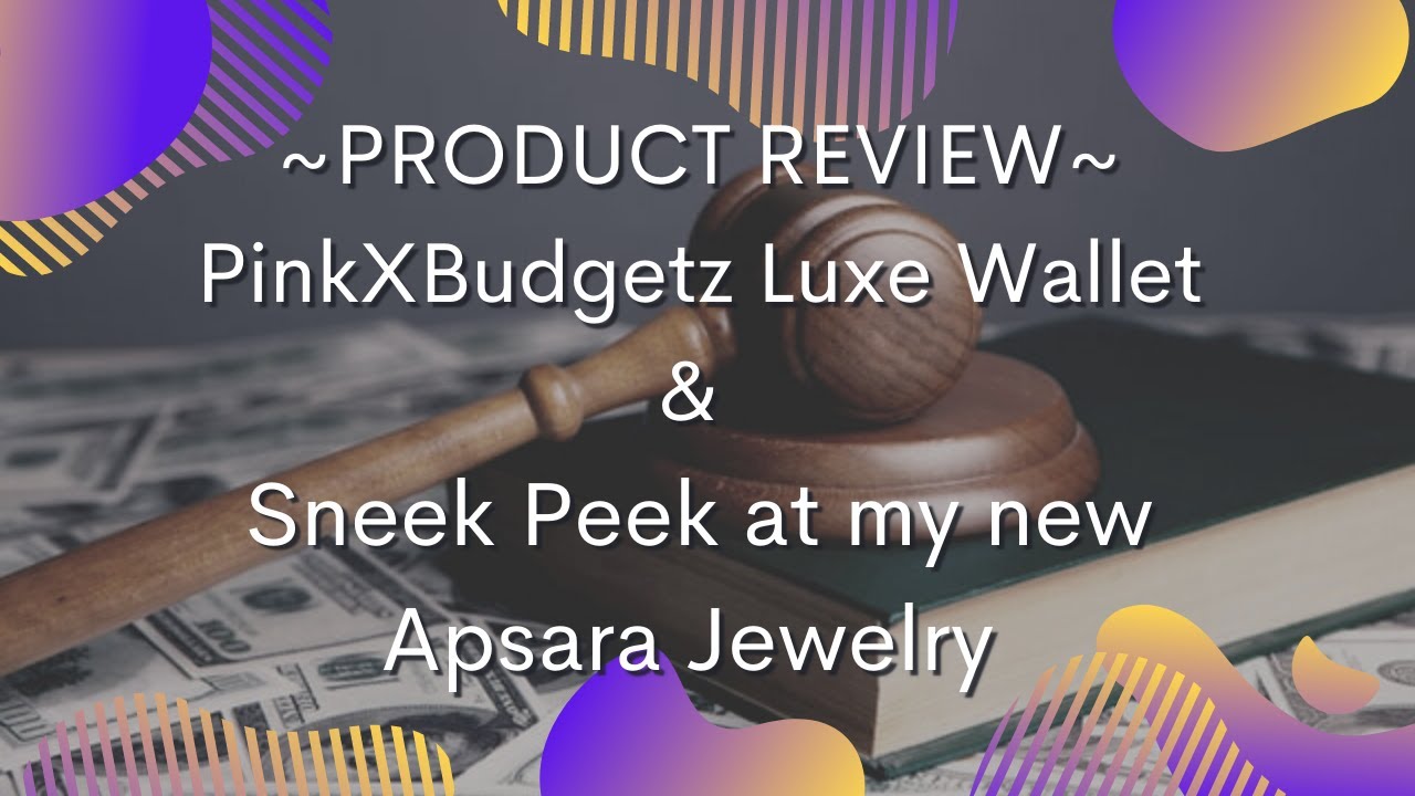 HAUL FROM PINKxBUDGETZ! | LUXE WALLET REVIEW! | FINALLY - A CUTE CASH ENVELOPE WALLET!
