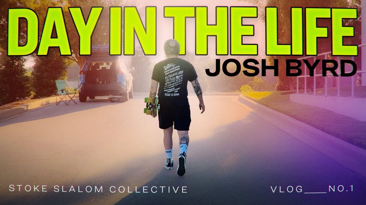 DAY IN THE LIFE with a Slalom Skateboarding Pro - Josh Byrd