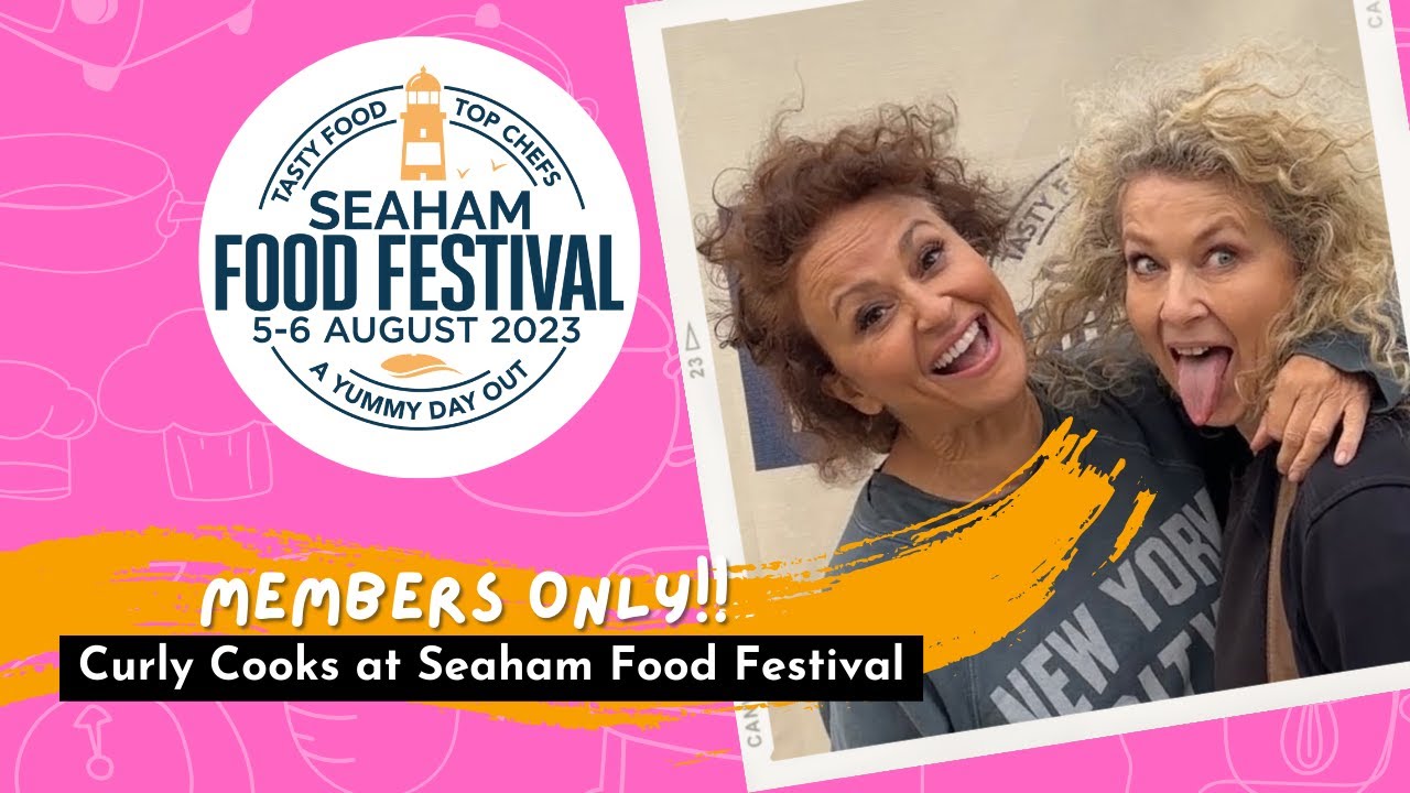 BANK HOLIDAY SPECIAL (NNSS Special) - CURLY COOKS LIVE PART 2 at The Seaham Food Festival!!