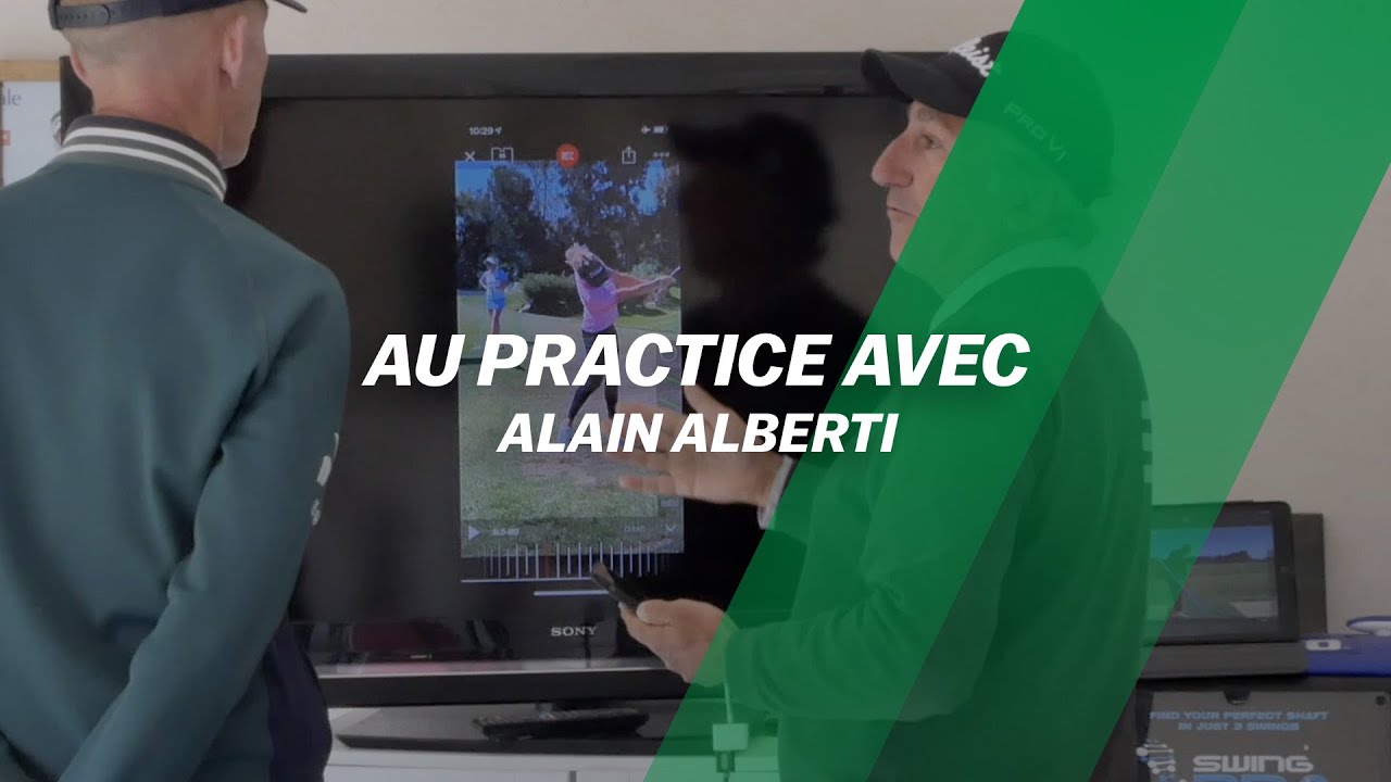 Au practice avec Alain Alberti et son écurie de champions