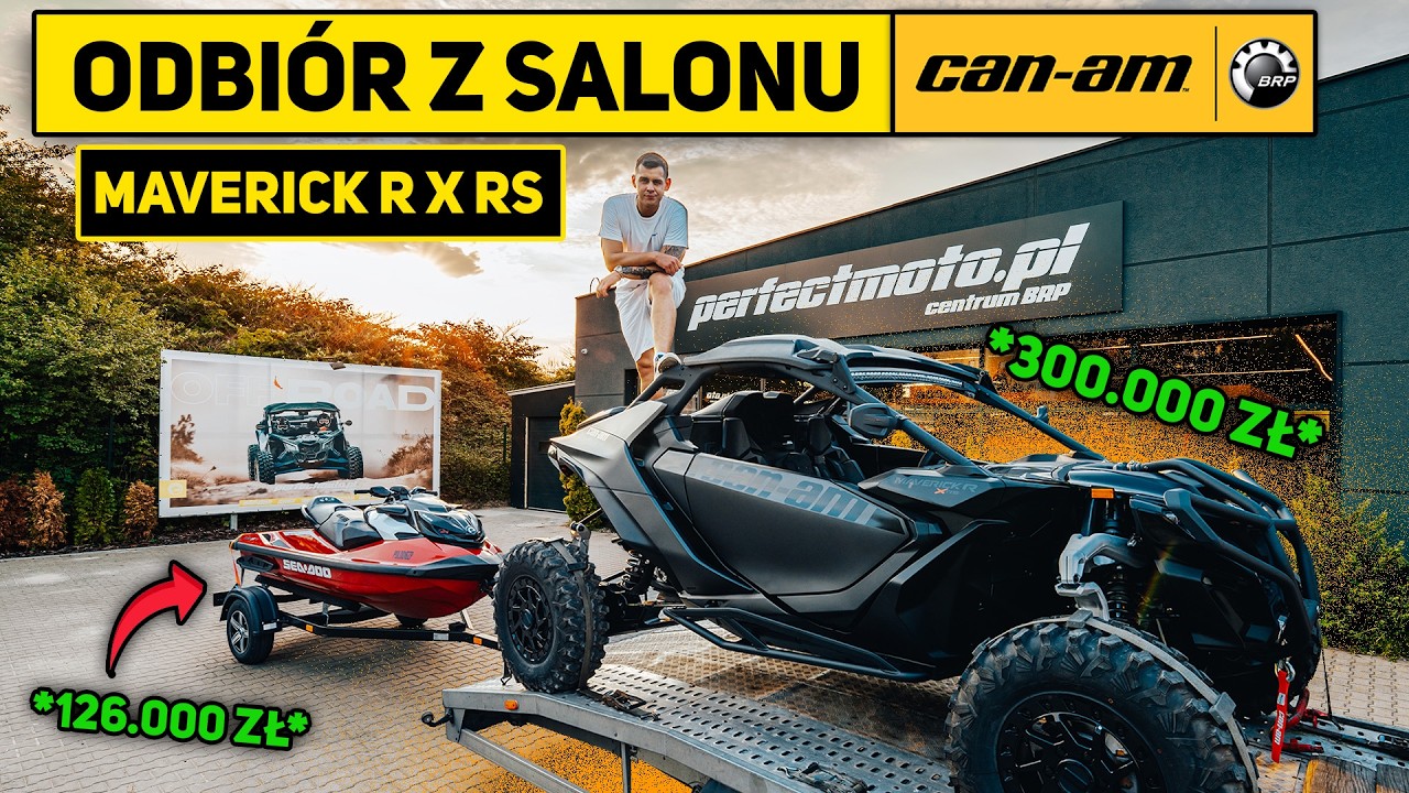 Najnowszy MAVERICK R x RS | BUGGY za cenę samochodu?!