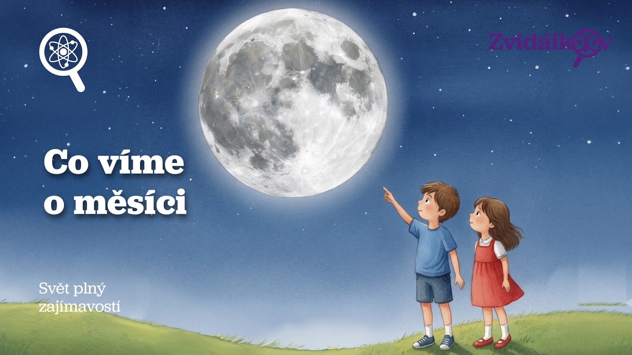 CO VÍME O MĚSÍCI 🌙 - audio encyklopedie pro děti (2026) není AI