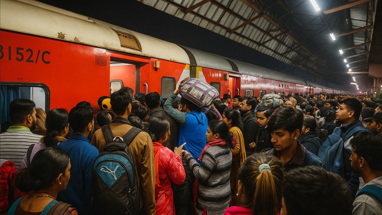 न्यू दिल्ली रेलवे स्टेशन में भारी भरकम भील | New Delhi Railway station 
