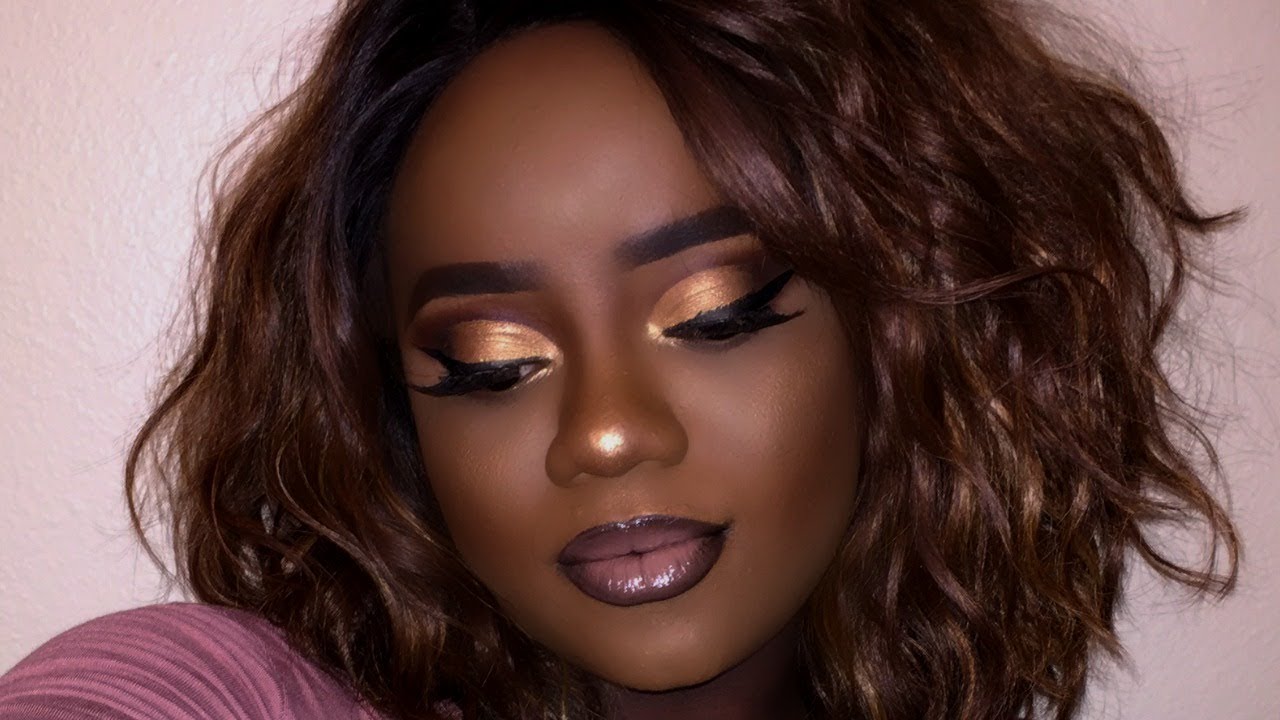 GRWM/100% DRUGSTORE/AFFORDABLE MAKEUP FOR DARK SKIN/BeautybySandra
