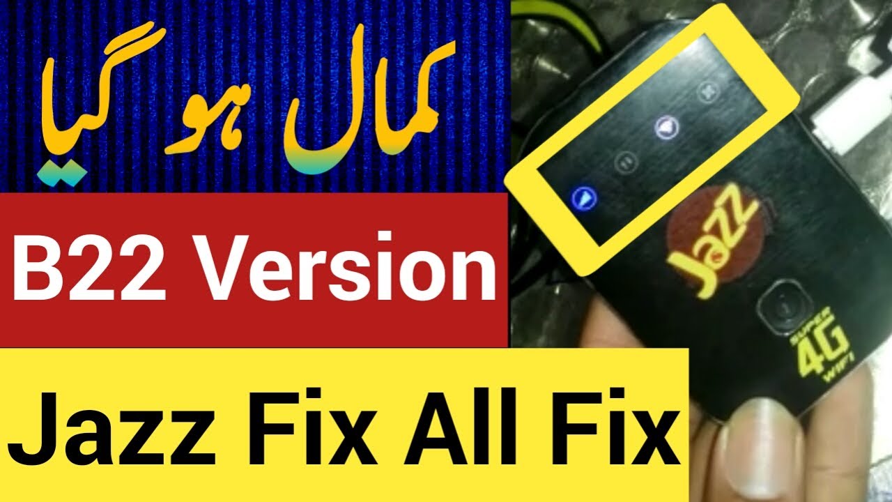 How To Fix Invalid Sim Problem B22 Version MF673 M10 || Jazz Cloud Unlock Latest Version 2020