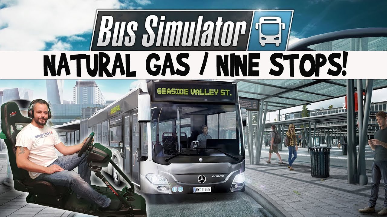 Bus Simulator | Natural gas and a small accident | PS4/Xbox/PC