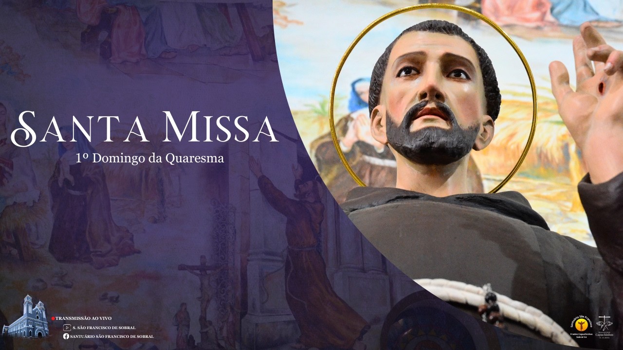 Santa Missa - 1º Domingo da Quaresma - 22/02/2026