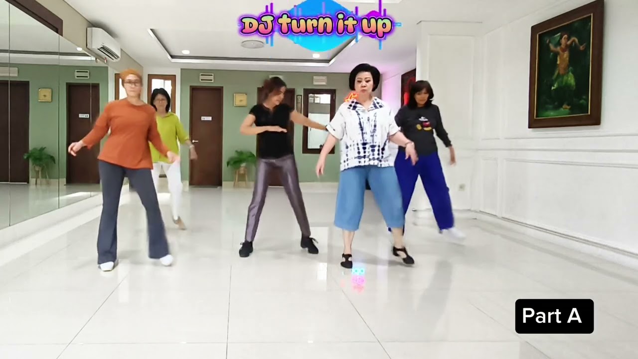 DJ turn it up - Linedance// Choreo : GraceQueen (KOR)//Phrased Intermediate - February 2026