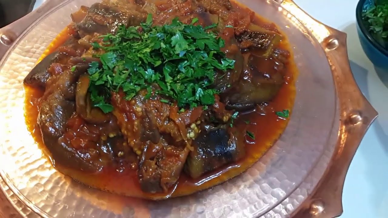 مكمور الباذنجان أو مطبق الباذنجان أكله سورية حلبية بطريقة صحية و النتيجة رائعة