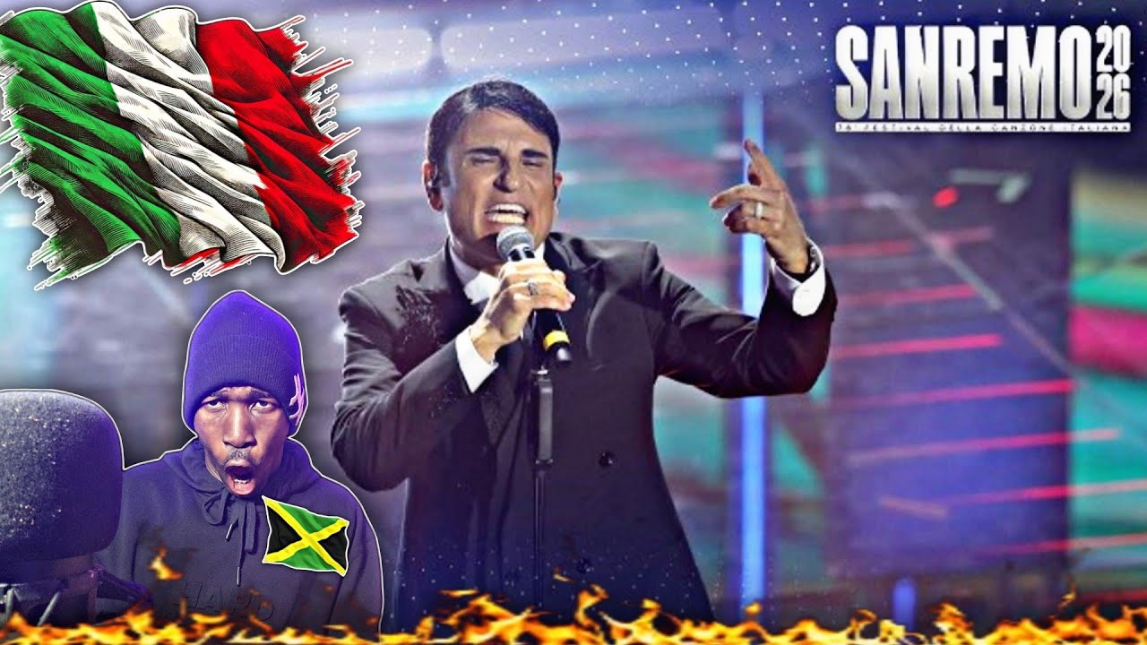 Sal Da vinci - Per sempre si - Sanremo 2026 - Jamaican First Time Reaction