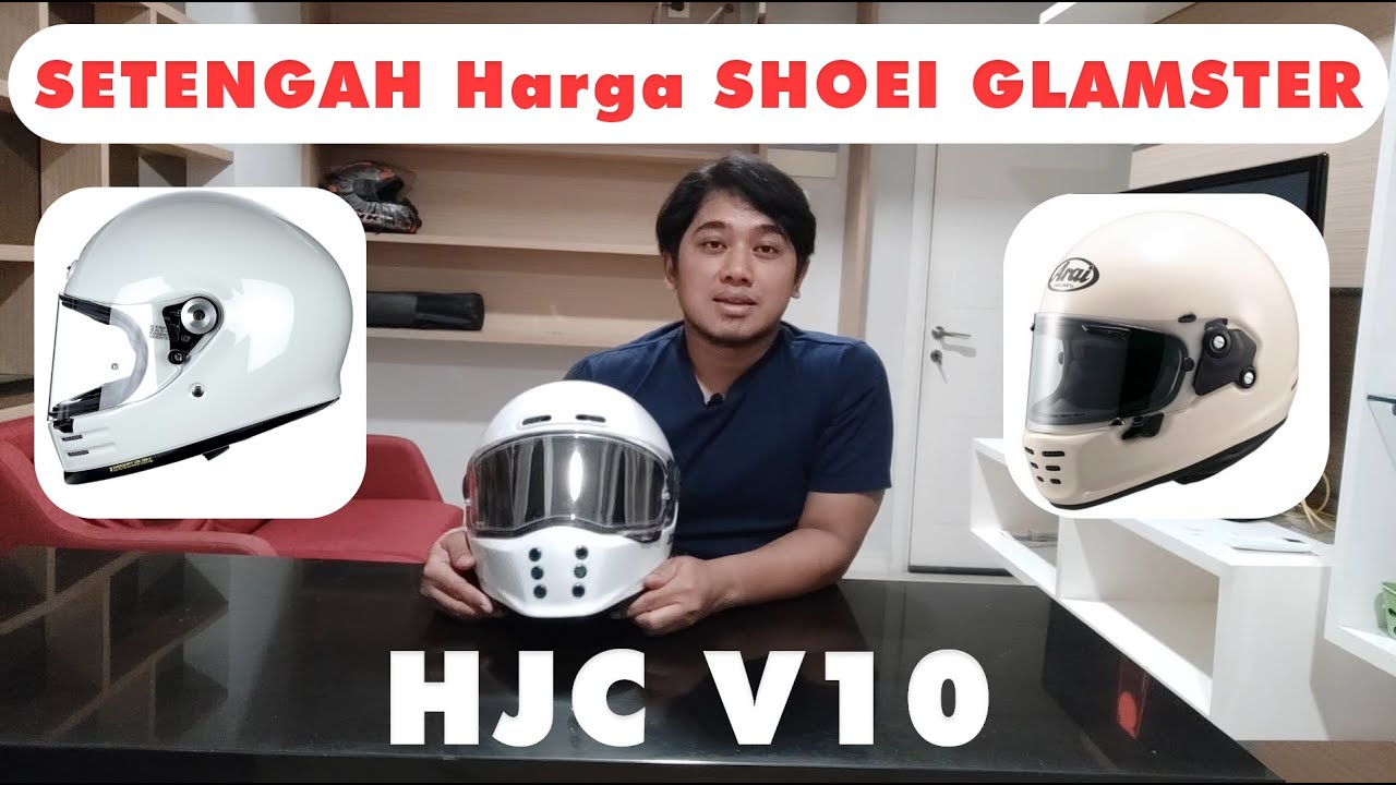 Review HJC V10, Shoei Glamster dan Arai Rapid Neo harus waspada sama Helm ini.