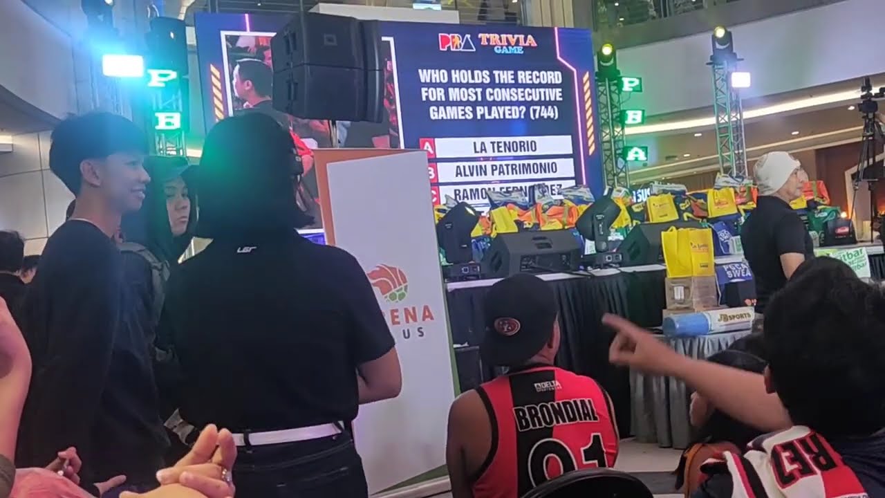 SAN MIGUEL BEERMEN SA GATEWAY MALL July 26,2025 #pba #smb #gatewaymall