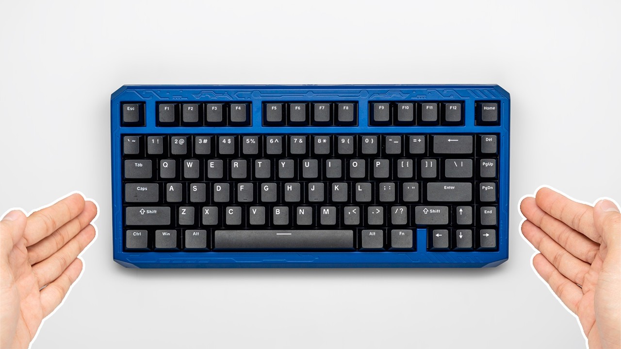 Womier ERA75 - Aluminum Wireless 75% Mechanical Keyboard with VIA & Hot swappable Knob