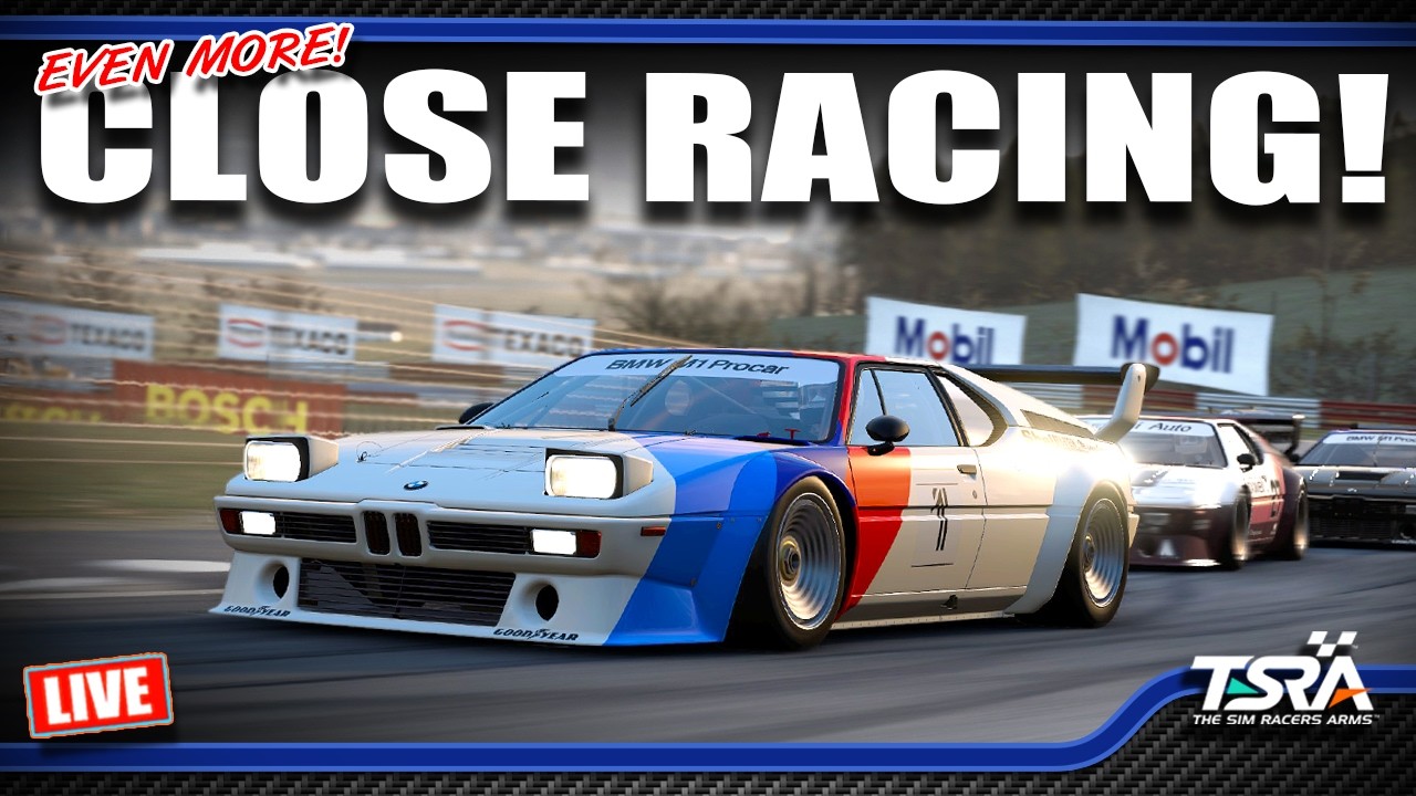 😎🏁 MORE Close Racing with THE BEST Sim Racing Community - Join TODAY 🏁😎