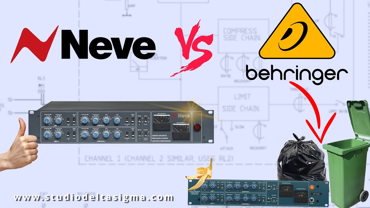 Studio Delta Sigma #37 | Ce que cache le clone BEHRINGER !! 😱😱(NEVE 33609)