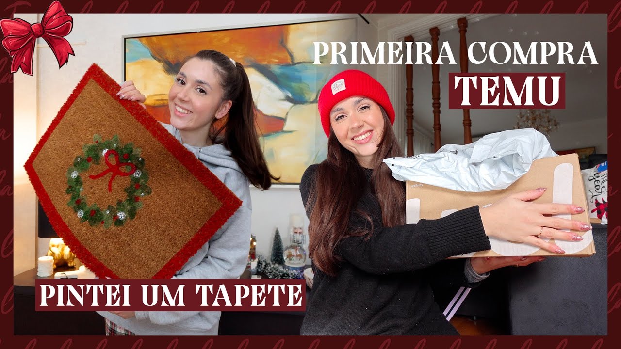 PRIMEIRA COMPRA na TEMU, PINTEI um TAPETE, ANEL NOVO | Ep. 9 | Joana Gentil