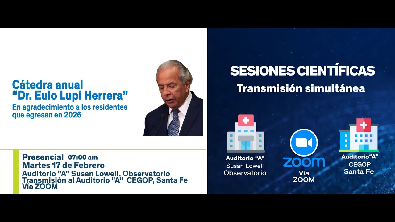 SESIÓN CIENTÍFICA | 17 DE FEBRERO 2026