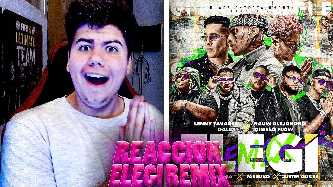 REACCIONANDO A Elegí Remix
