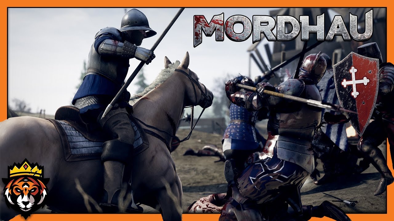 35+ Kills Horseback Riding w/ Huge Sword! (Mordhau Frontline Gameplay)