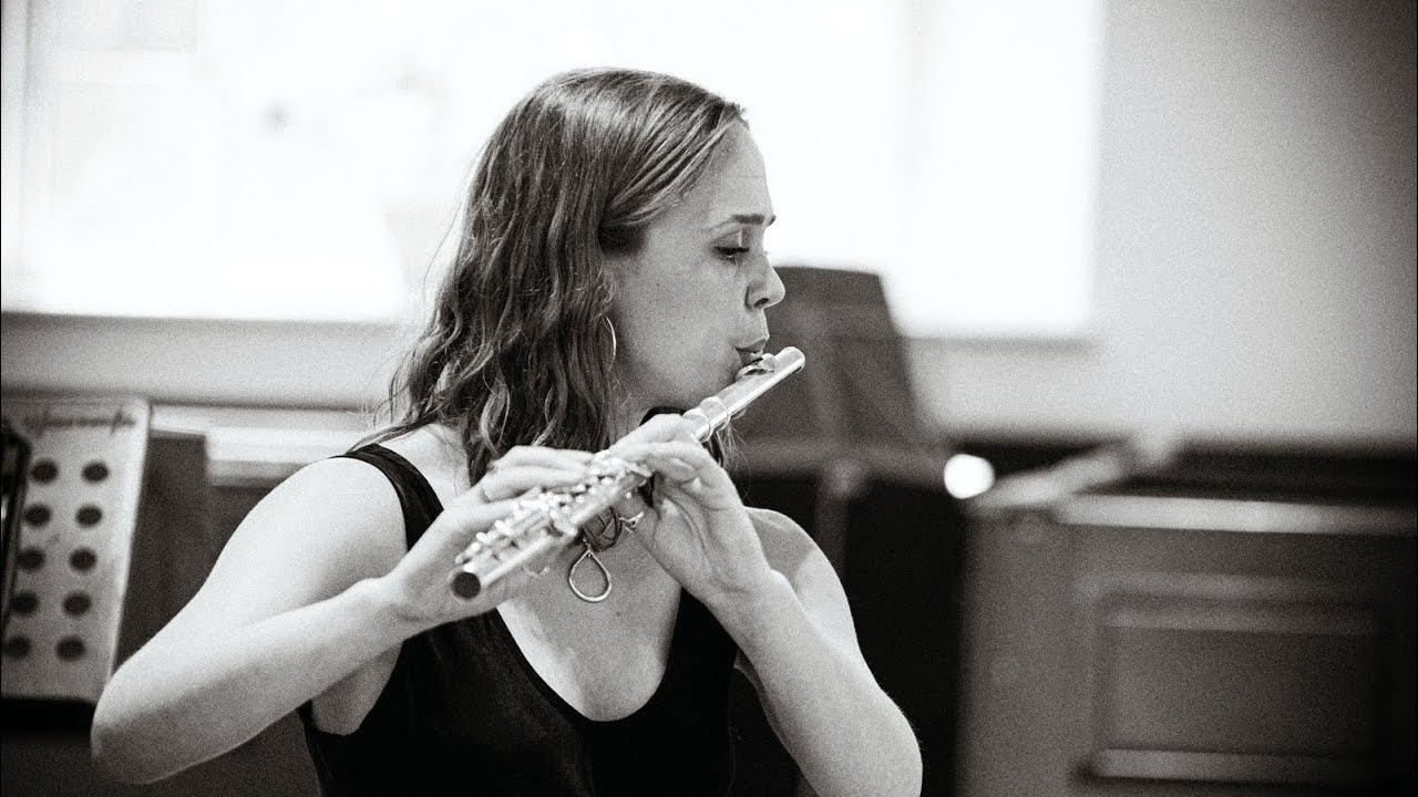 Itinerant for solo flute - Takemitsu , played by Jess McNulty 