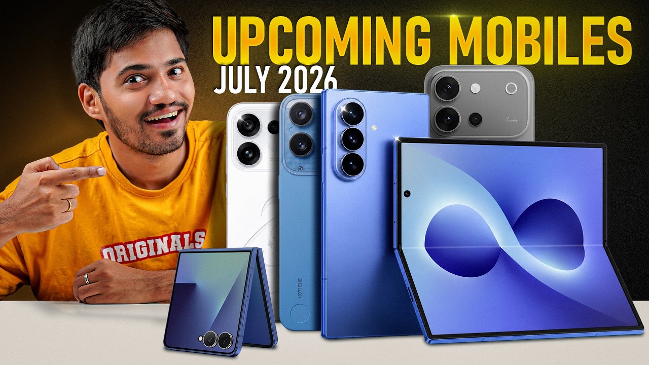Upcoming Mobiles Launching in July 2026 🔥 Nothing Phone (4b), iQOO Z11, OPPO Reno 16