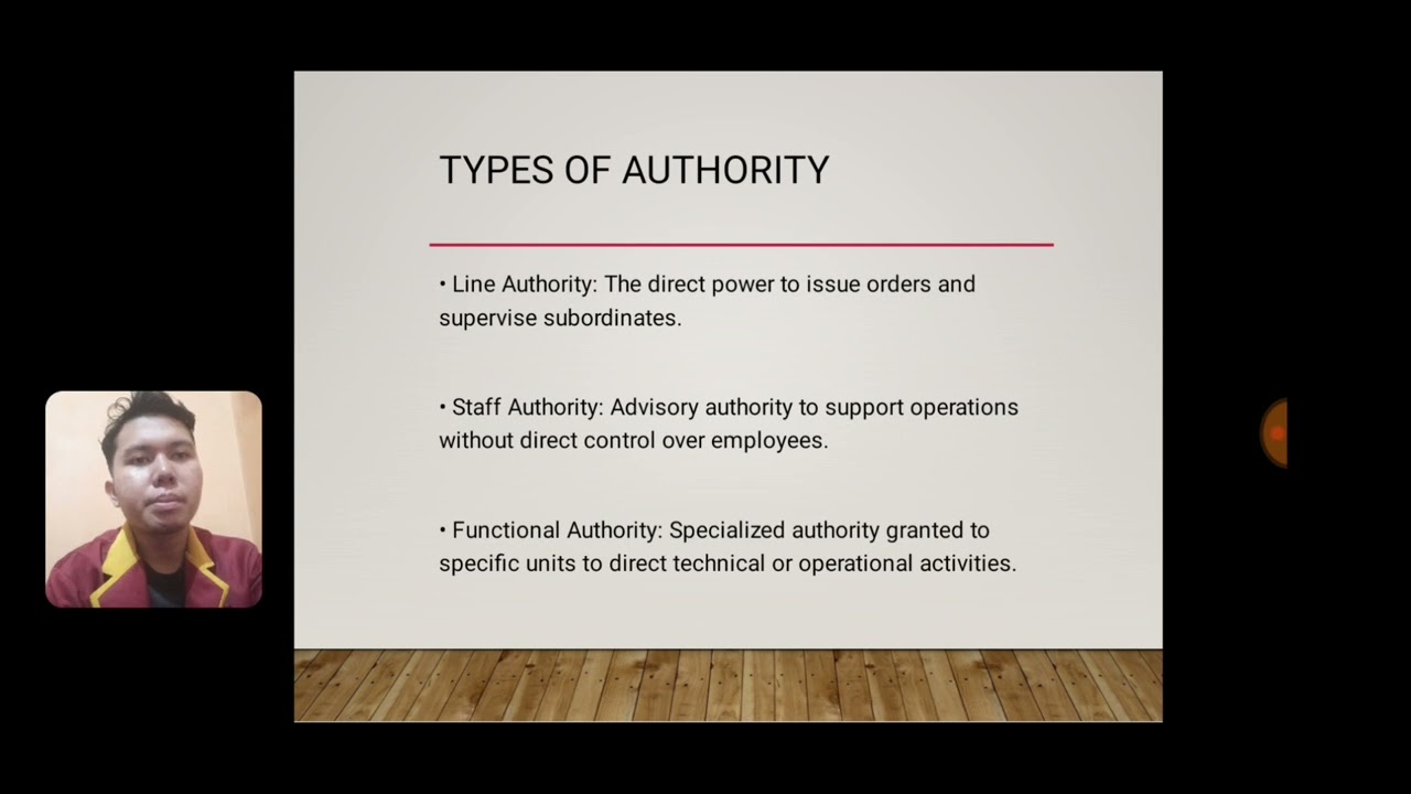 Authority and control
