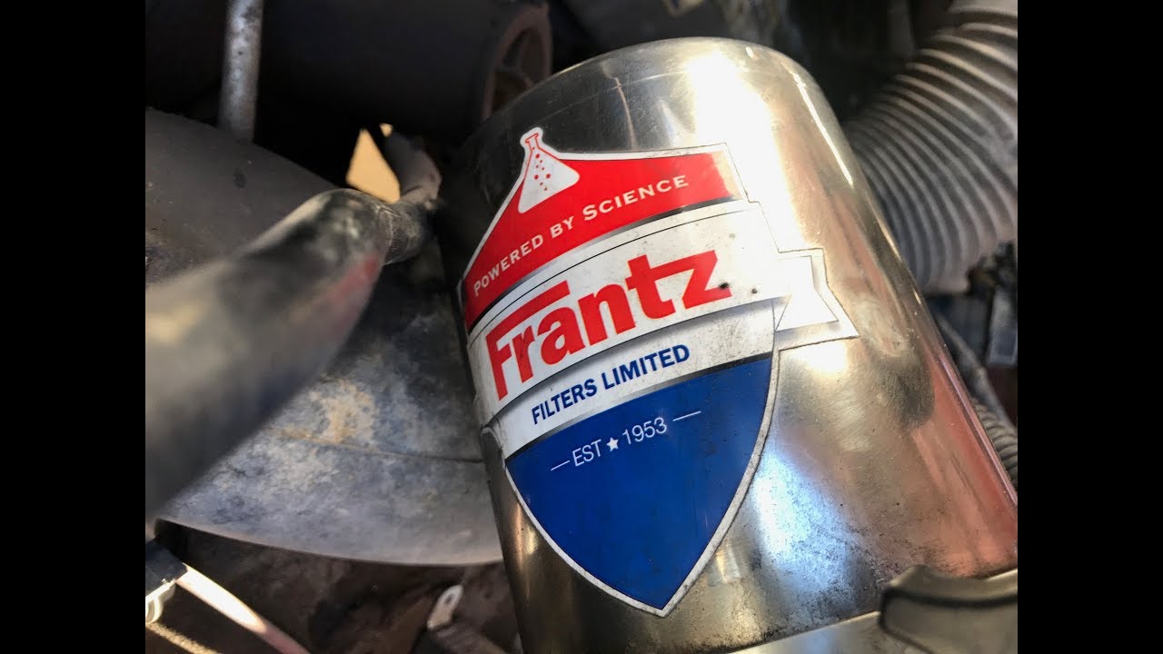 #146 - Toilet Paper Oil Filter Maintenance... (Frantz Oil Filter)