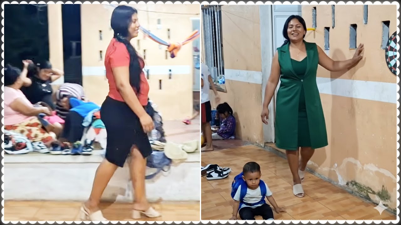 MI ESPOSA deja con la boca abierta a todos 😱 puede caminar mejor con tacones 👠 
