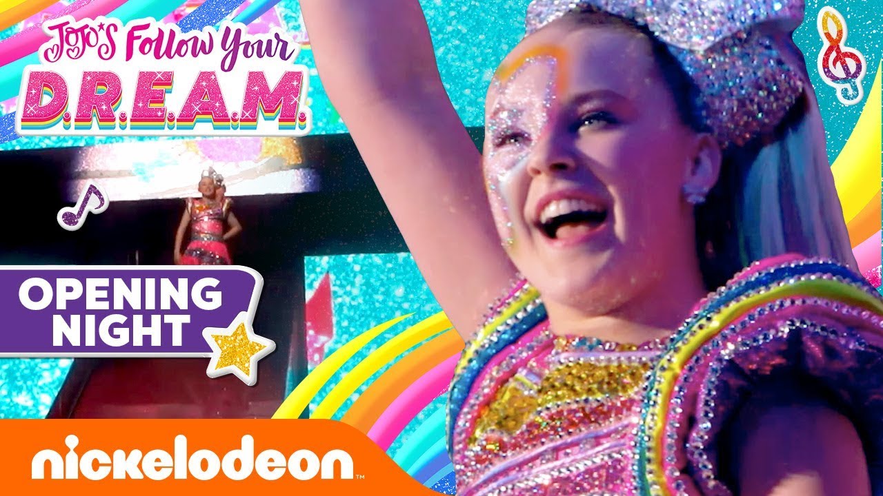 Opening Night Nerves?!  😖 JoJo Siwa’s Follow Your D.R.E.A.M. Special | Nick