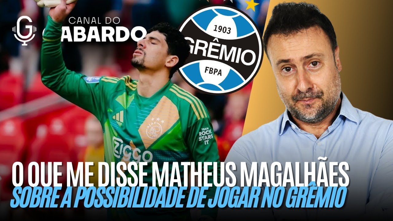 O que Matheus Magalhães me falou sobre a possibilidade de jogar no Grêmio