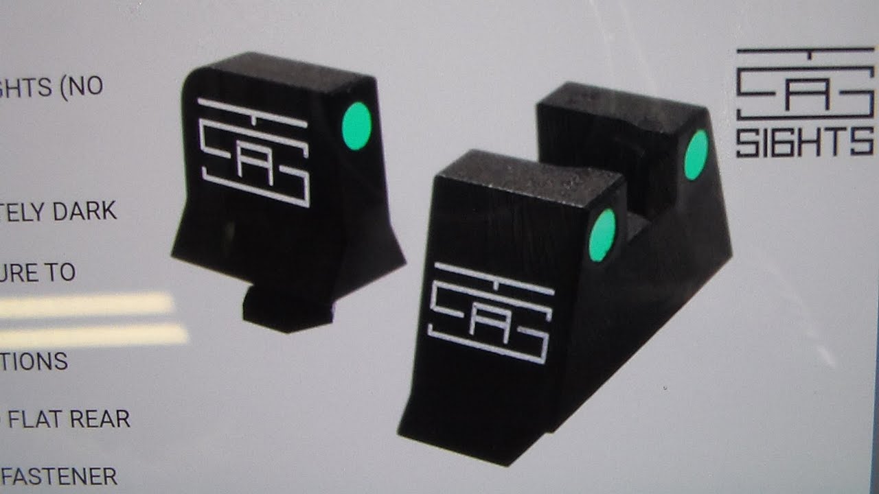 TSA Glock Suppressor Night Sights
