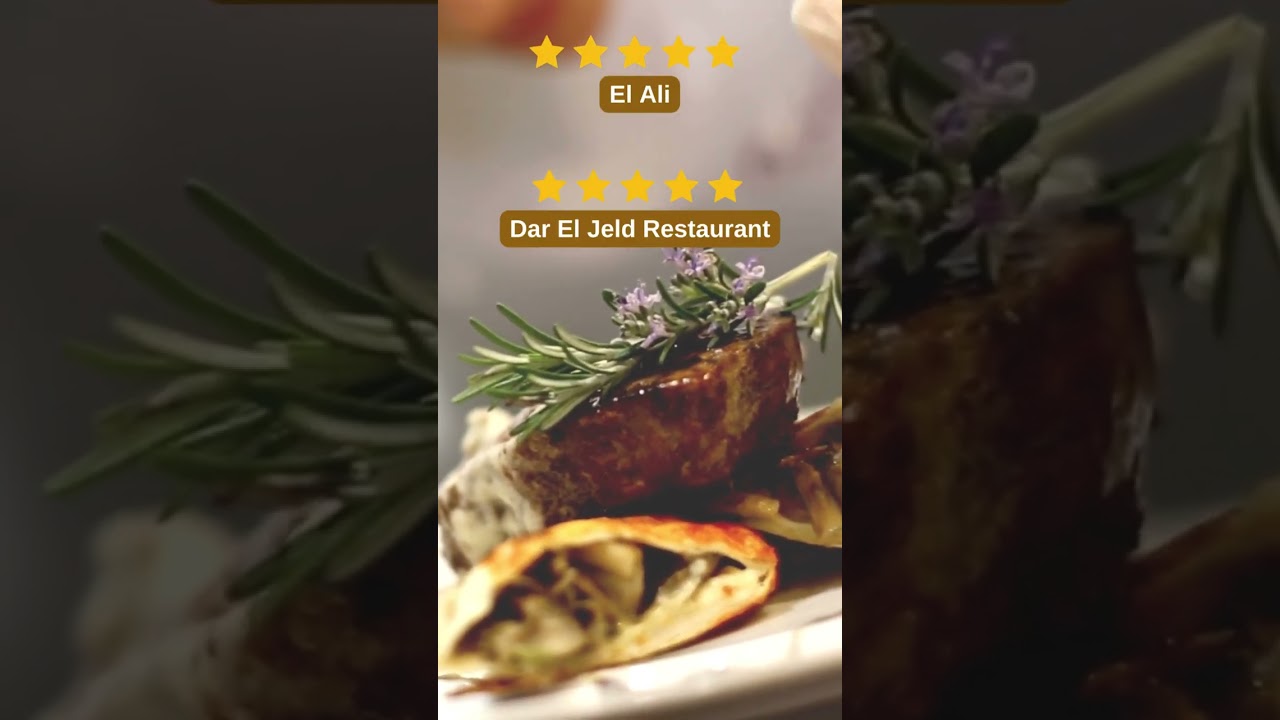 Top 5 restaurants in Tunis, Tunisia