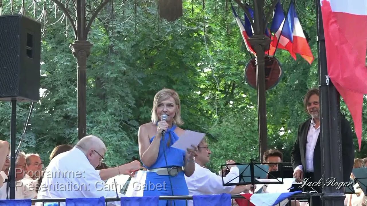 14 Juillet 2023 Concert au Kiosque du jardin Publique Cambrai