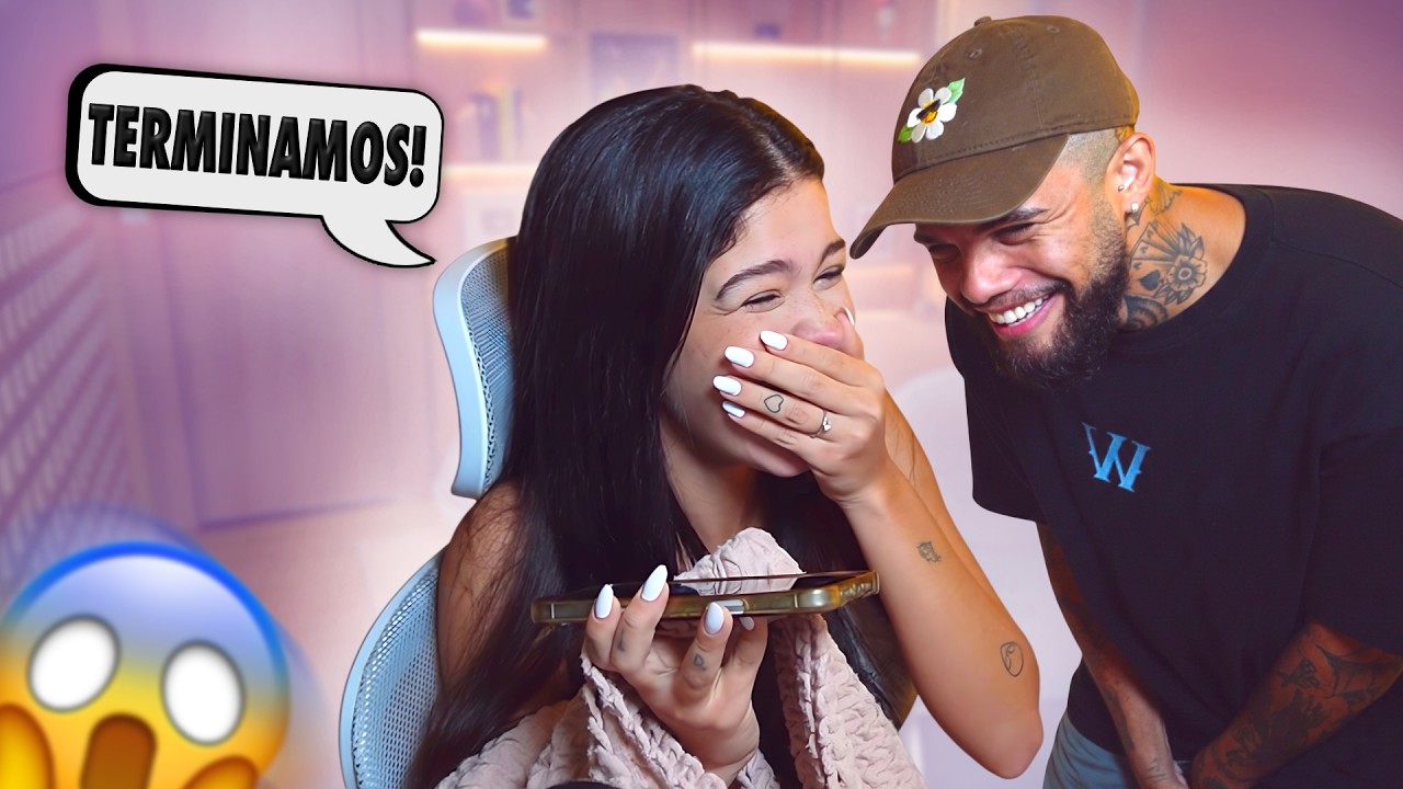 FINGI TERMINAR MEU NAMORO | Clipadas da T&iacute;lia