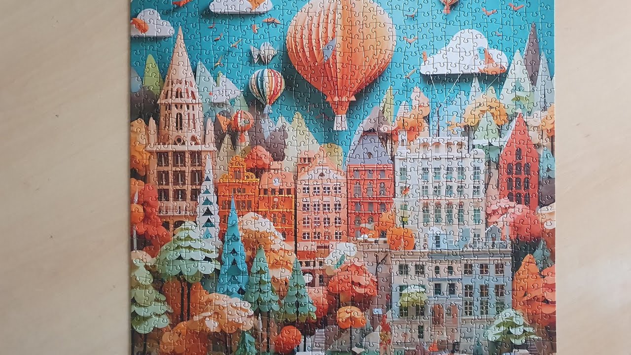 Paper Like - Townscape - 1000 Pieces