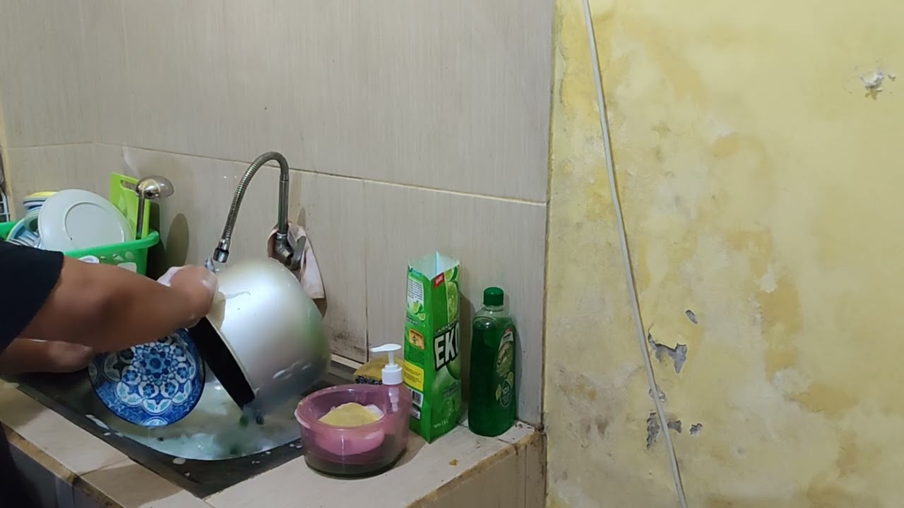 ASMR WASHING DISHES THE GREAT INDIAN 🇮🇳 KITCHEN