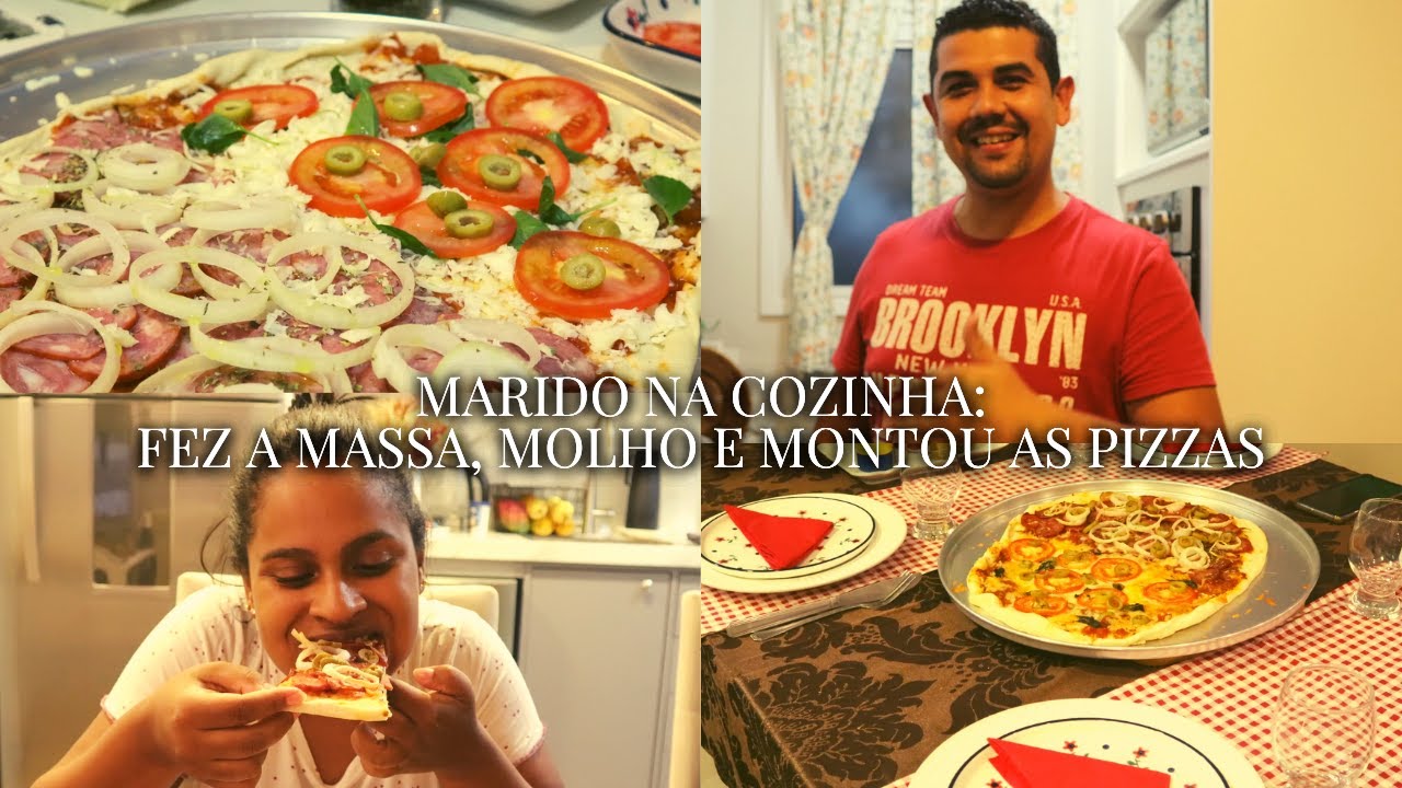 A MELHOR PIZZA FEITA EM CASA, FICA UMA DELICIA | MARJORIE RIBEIRO