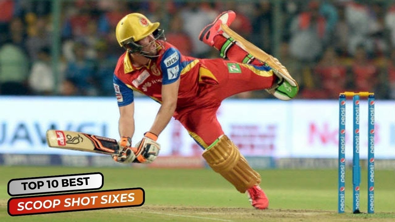 Top 10 Unbelievable Scoop Shots in Cricket History🏏🤨