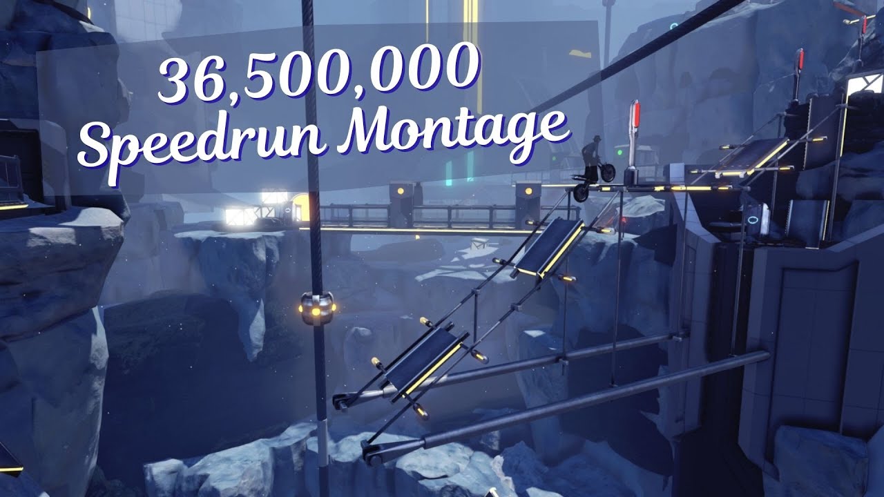 36,500,000 Score Speedrun Montage - Trials Fusion