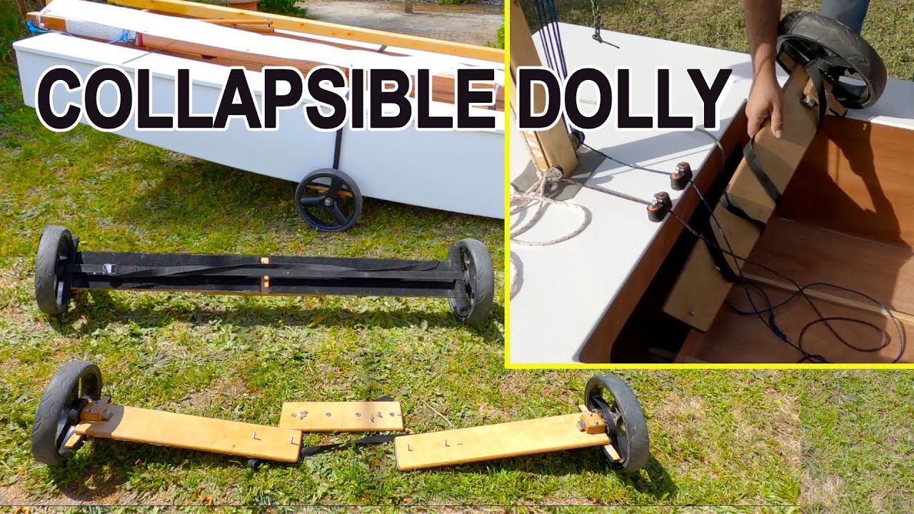 Building a Small Boat Collapsible Dolly, Beach Trolley