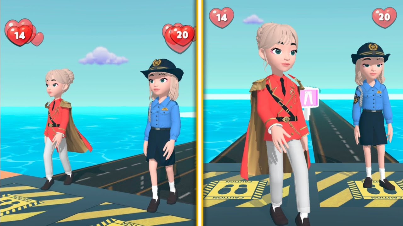 Catwalk Battle 👸❓👸 All Levels Gameplay Android,ios